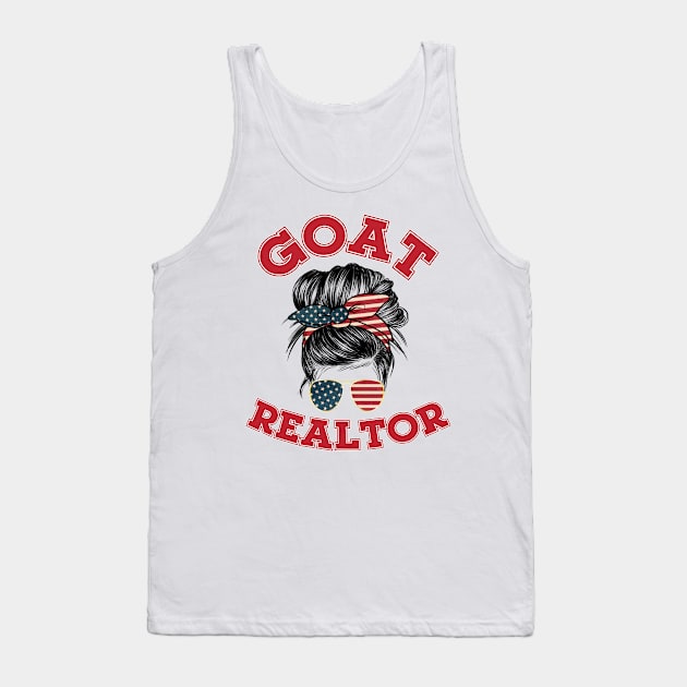 Greatest of All Time Realtor Tank Top by xena